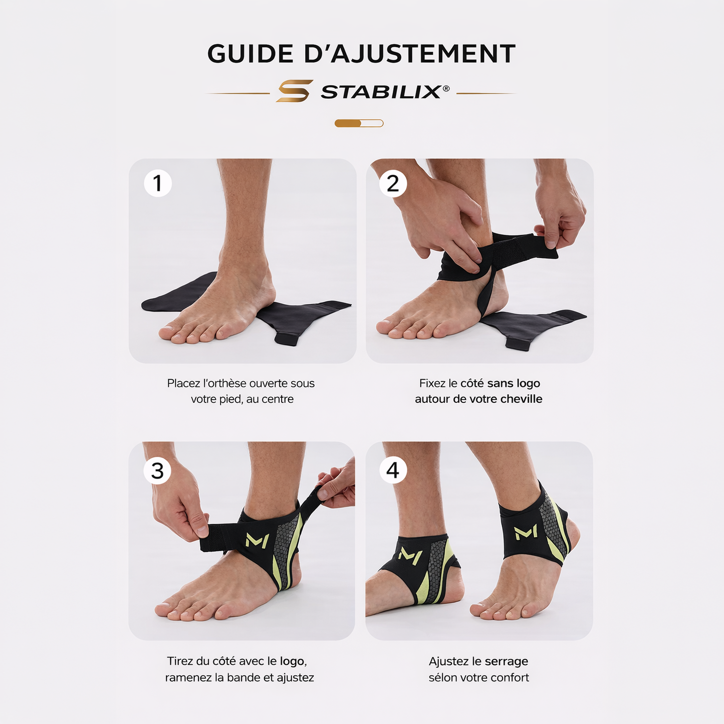 Stabilix™ – Chevillère Sport Performance